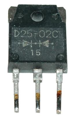 D25 02c International Rectifier Diodes Precision Zone